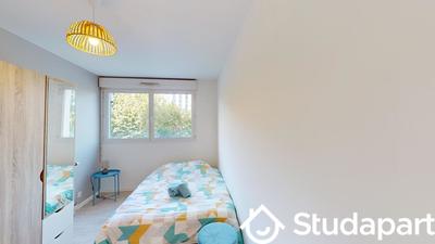 Chambre - 9 m² - 1 pièce