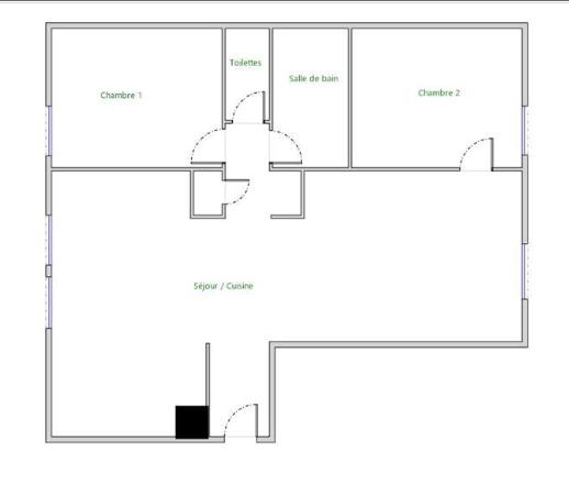 Appartement - 67 m² - 3 pièces