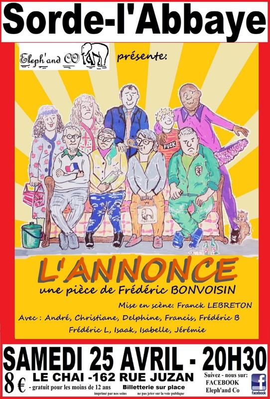 Théâtre: l’annonce 