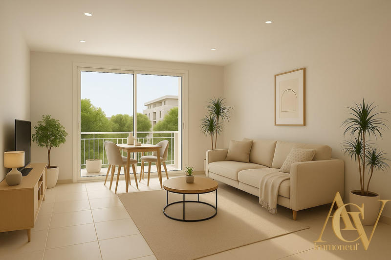 Appartement - 45 m² - 2 pièces