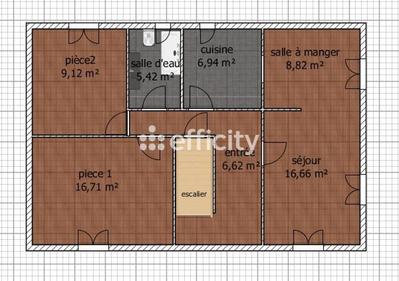 Appartement - 116 m² - 5 pièces