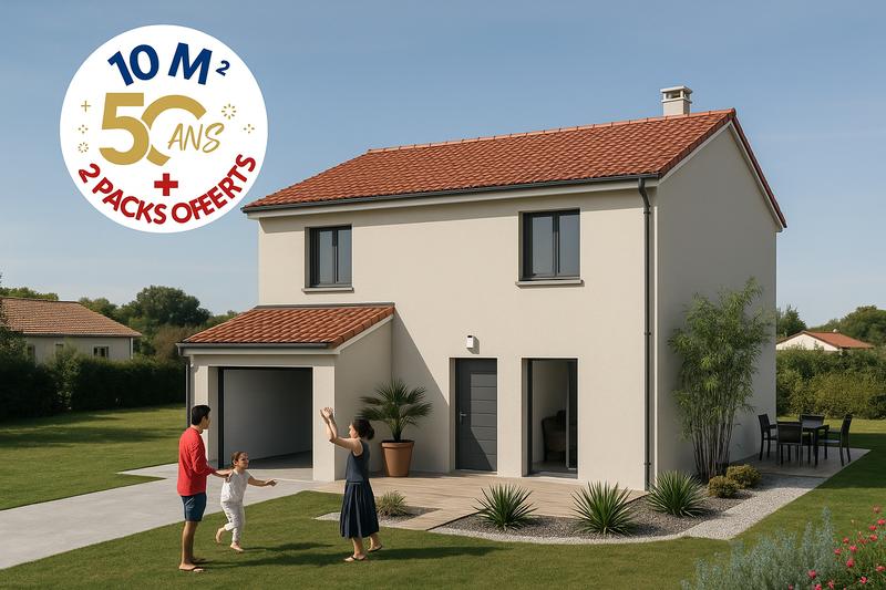 Maison - 85 m² - 5 pièces