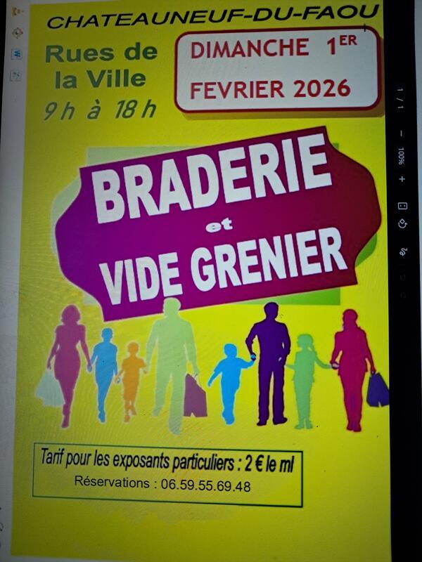 Vide-grenier - braderie des commerçants