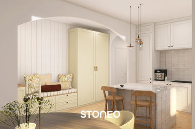 Appartement ancien - 72 m² - 3 pièces