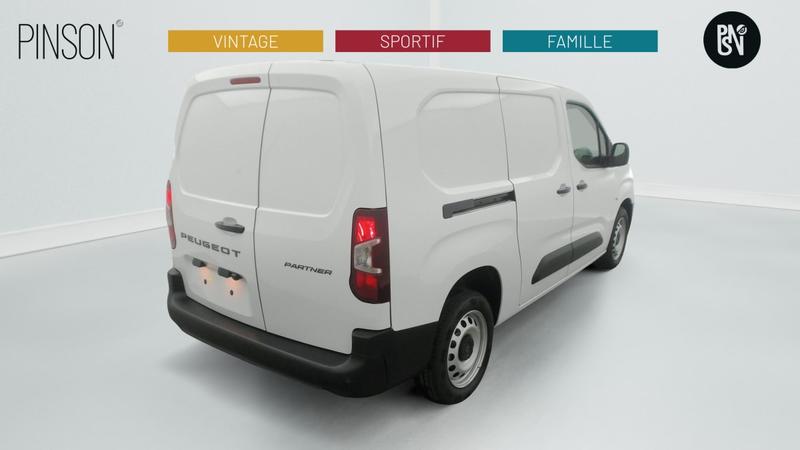 Peugeot Partner Fourgon Xl 950 Kg Bluehdi 130 s Eat8