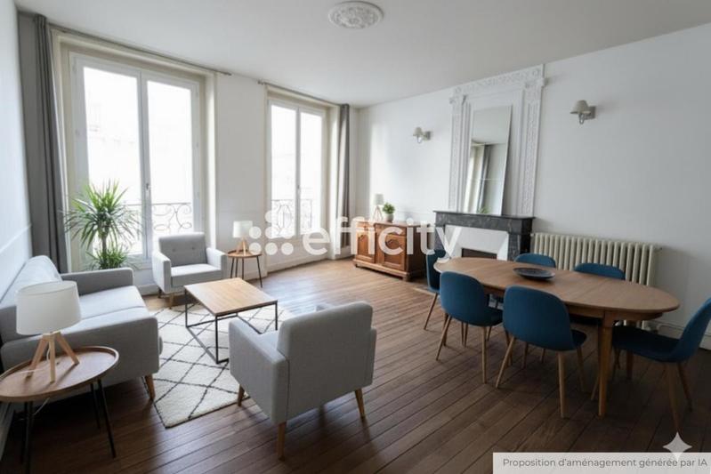 Appartement bourgeois - 67 m² - 3 pièces