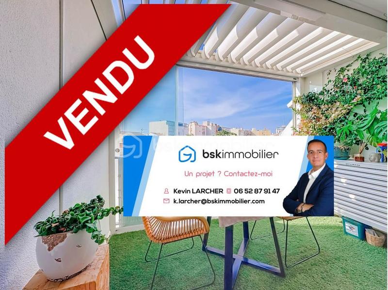 Appartement - 50 m² - 3 pièces