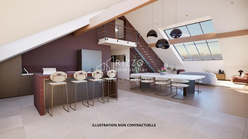 Appartement - 193 m² - 6 pièces