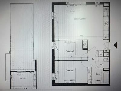 Appartement - 66 m² - 3 pièces