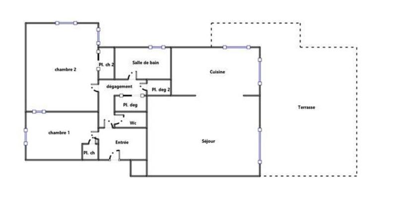Appartement - 71 m² - 3 pièces