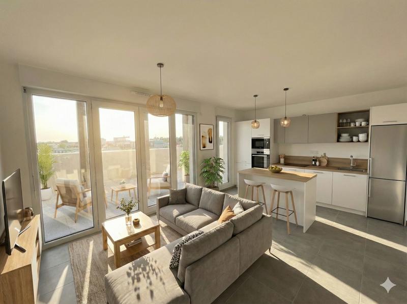 Appartement - 78 m² - 4 pièces