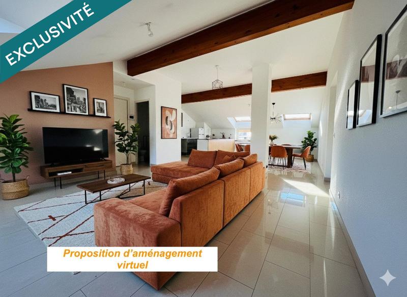 Appartement - 74 m² - 3 pièces