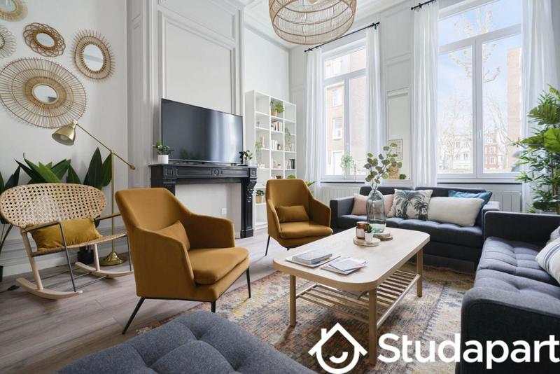 Chambre - 13 m² - 1 pièce