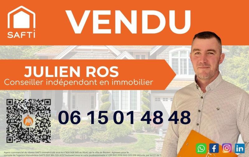 Maison - 50 m² - 3 pièces