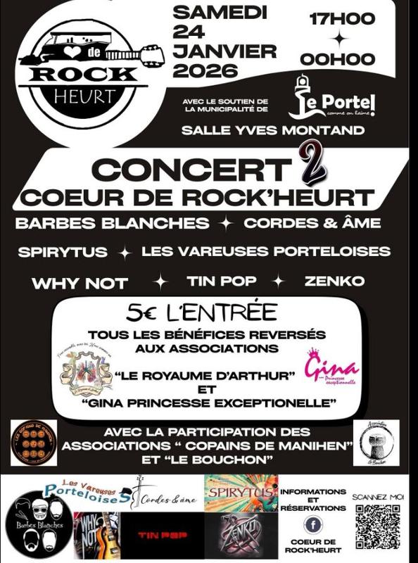 Concert - Coeur de Rock'Heurt