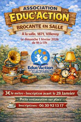 Brocante en salle