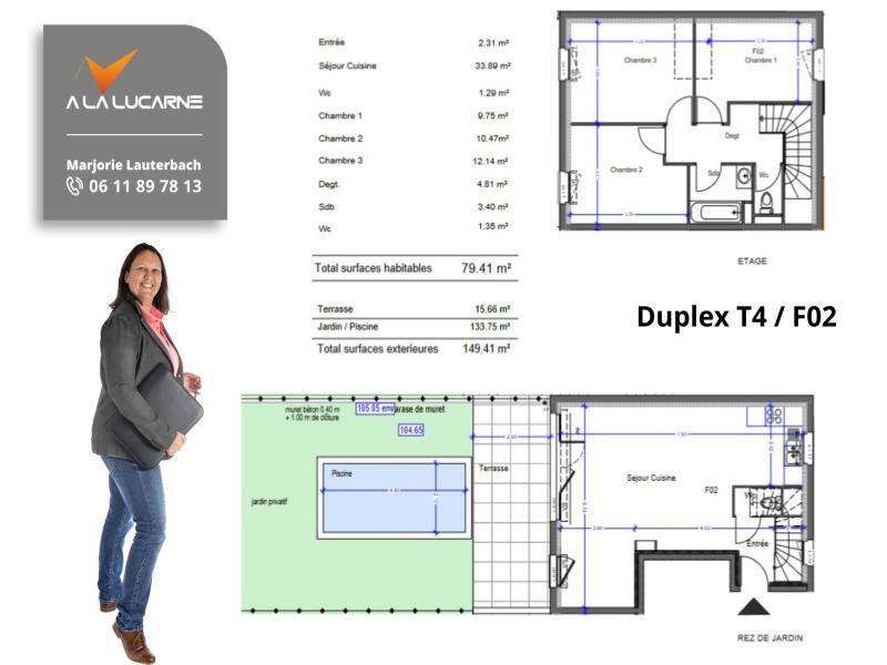 Maison - 79 m² - 4 pièces