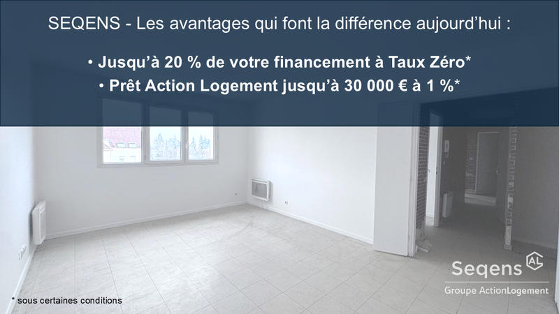 Appartement - 61 m² - 3 pièces