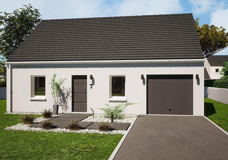 Maison - 71 m² - 3 pièces