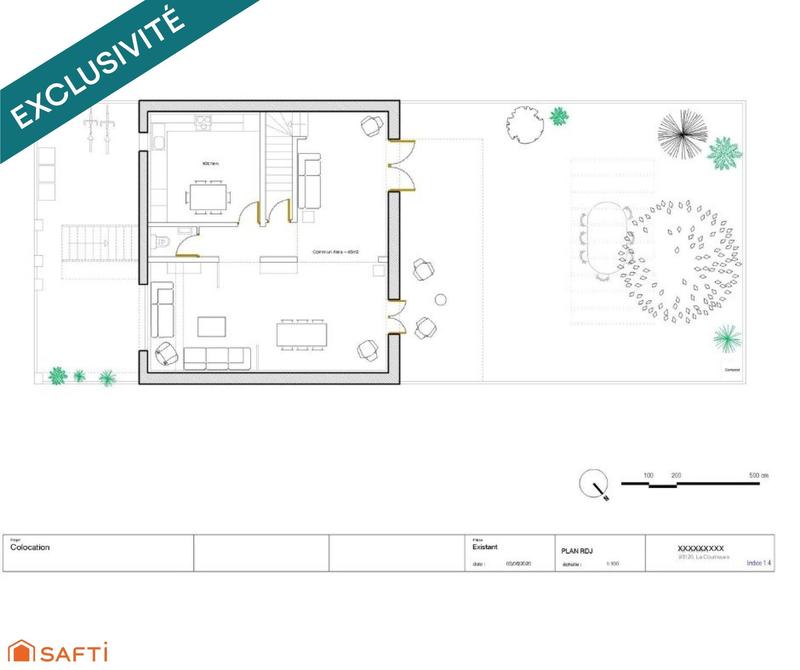 Maison de ville - 186 m² - 10 pièces