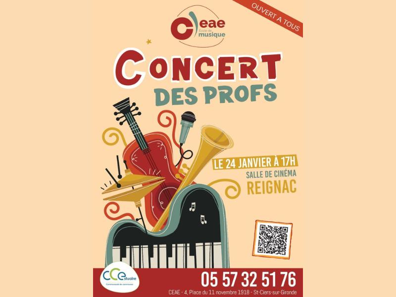 Concert des profs du Ceae