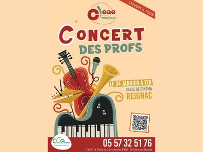 Concert des profs du Ceae