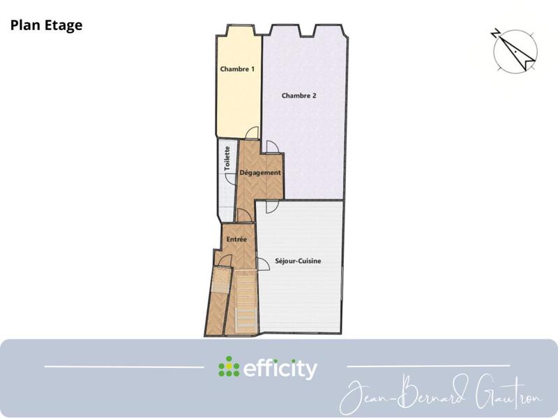 Appartement ancien - 75 m² - 3 pièces