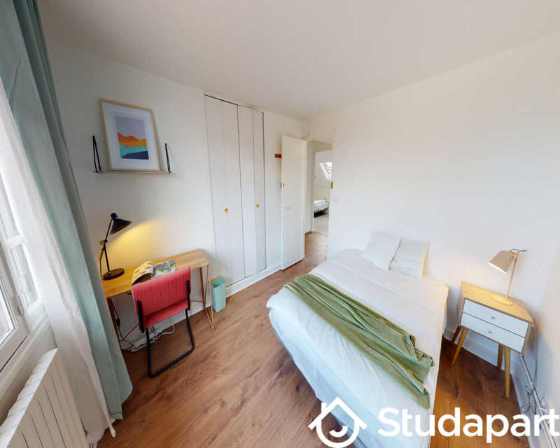 Chambre - 60 m² - 1 pièce