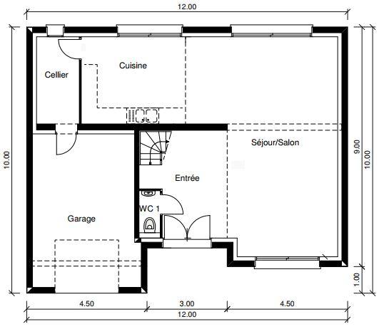 Maison - 152 m² - 6 pièces