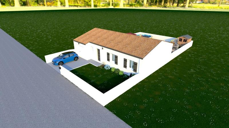 Maison - 80 m² - 5 pièces