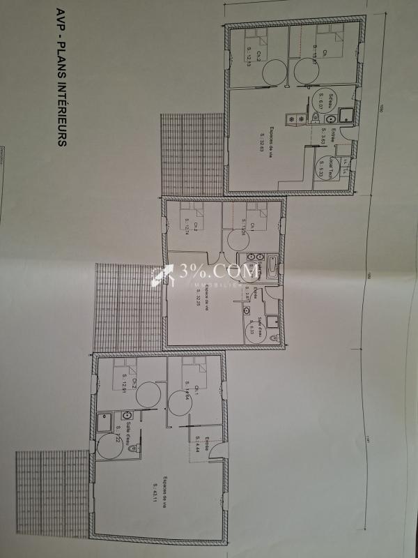 Terrain constructible - 1 464 m²