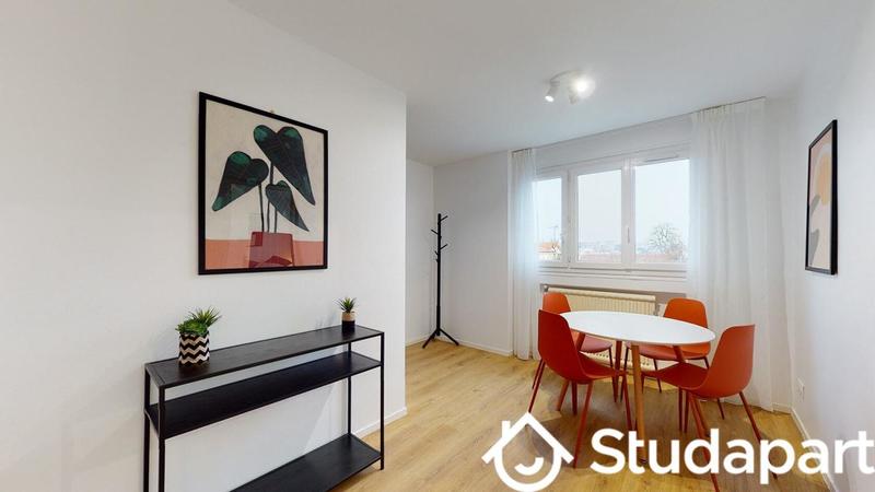 Chambre - 12 m² - 1 pièce