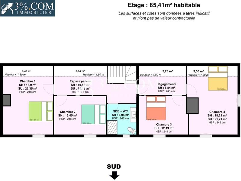 Maison - 181 m² - 6 pièces
