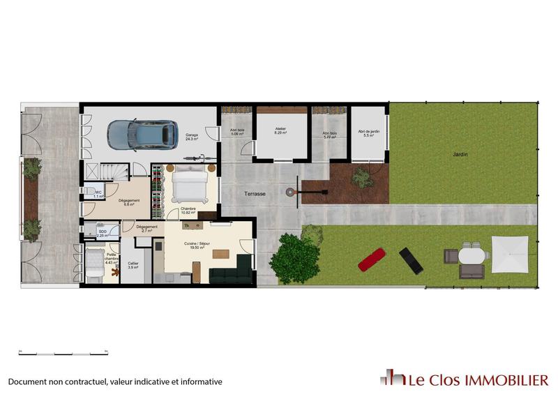 Maison - 172 m² - 9 pièces