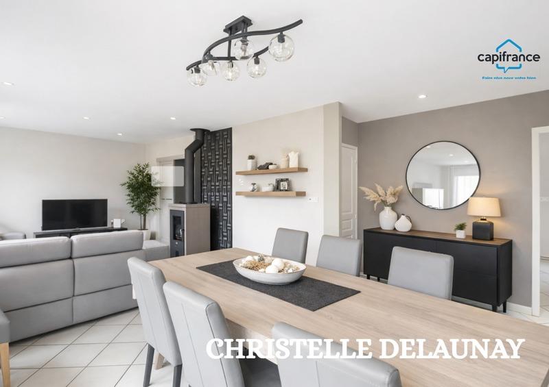 Maison - 90 m² - 4 pièces