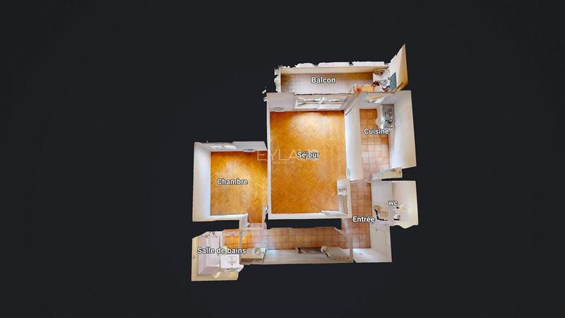 Appartement - 55 m² - 2 pièces