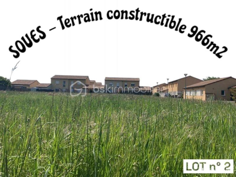 Terrain - 966 m²