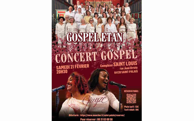 Concert de Gospel'etan + Giwyze