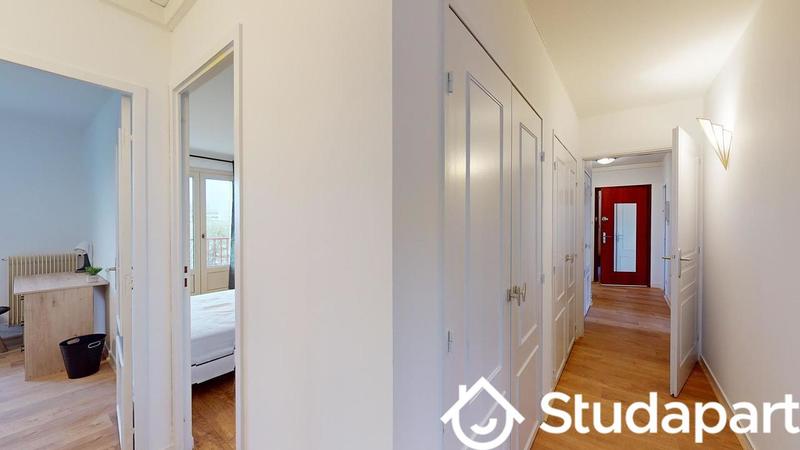 Chambre - 9 m² - 1 pièce