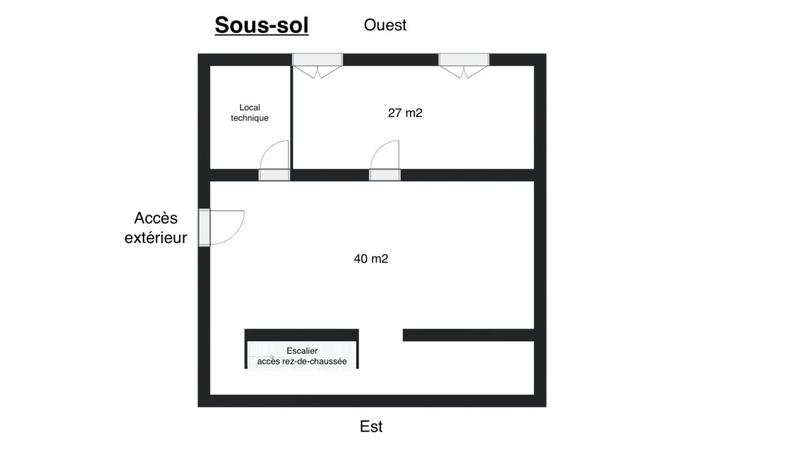 Maison - 90 m² - 5 pièces