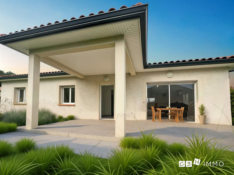 Maison contemporaine - 93 m² - 5 pièces