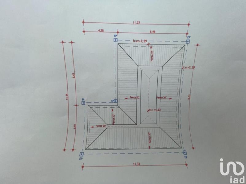 Maison - 95 m² - 4 pièces