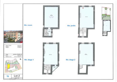 Appartement - 127 m² - 3 pièces