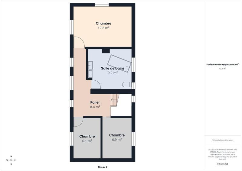 Maison - 88 m² - 5 pièces