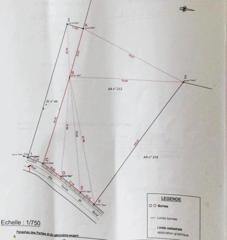 Terrain constructible - 1 100 m²