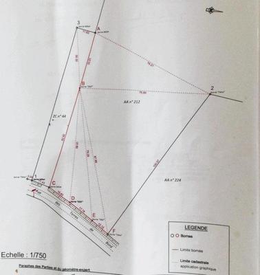 Terrain constructible - 1 100 m²