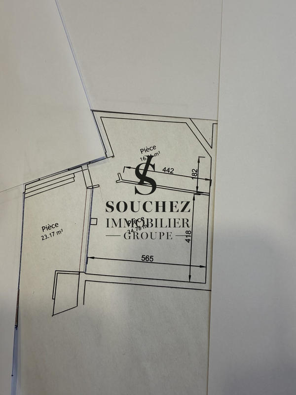 Bureau - 64 m² - 3 pièces