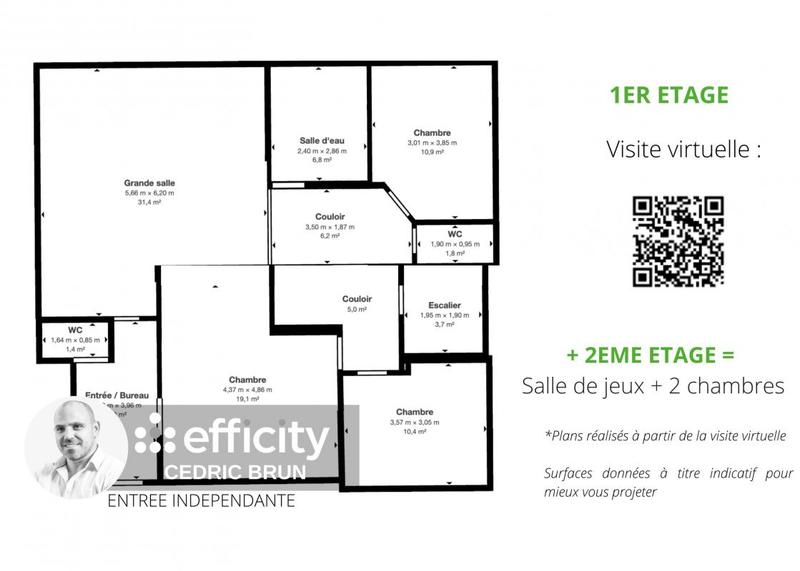 Maison - 280 m² - 7 pièces