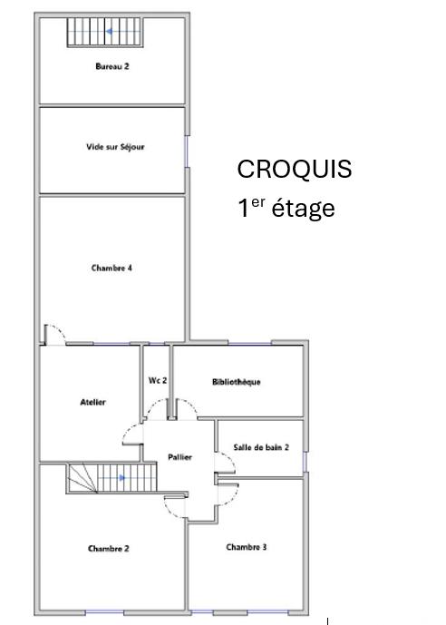 Maison - 156 m² - 8 pièces