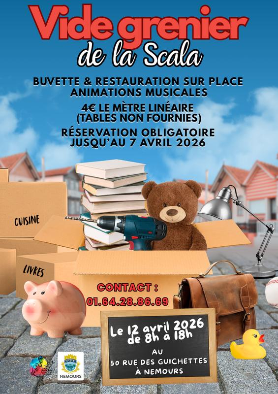 Vide grenier de la scala